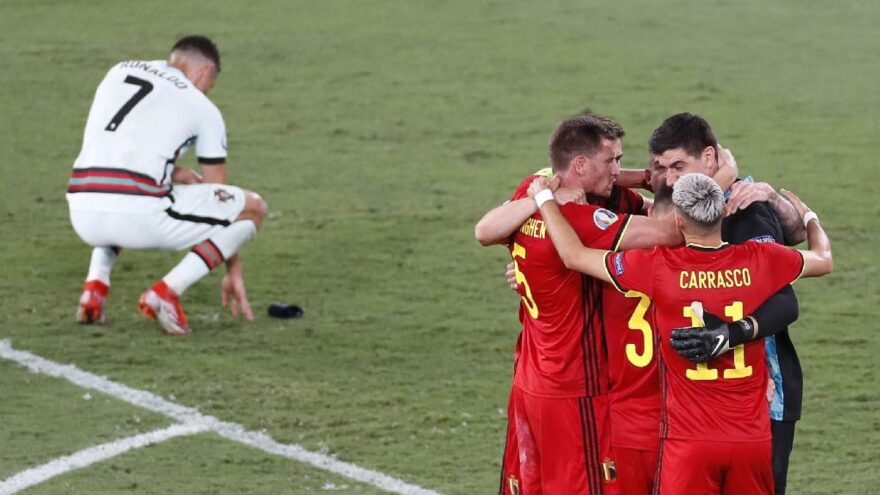Ronaldo’lu son şampiyon Portekiz, Belçika’ya diş geçiremedi: 1-0
