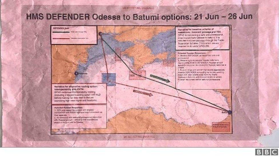 İngiltere'nin gizli Karadeniz savaş planı otobüs durağında bulundu