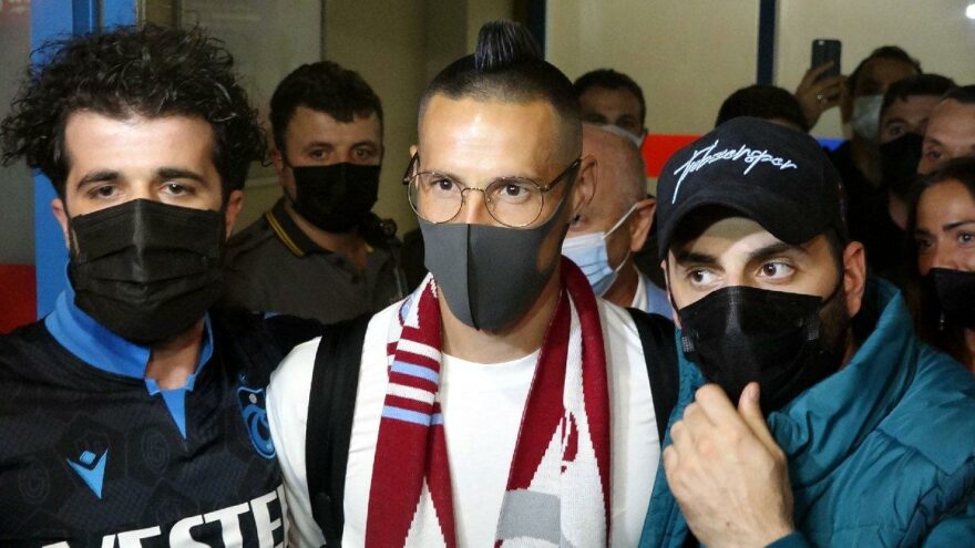 Trabzonspor’un yeni transferi Hamsik, kente geldi