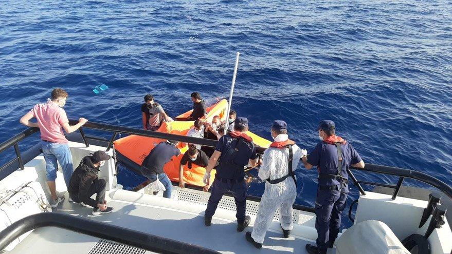 Bodrum’da 51 kaçak göçmen kurtarıldı