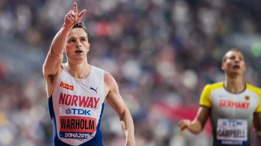 Norveçli atlet Karsten Warholm tarih yazdı! 29 yıllık dünya rekorunu kırdı!