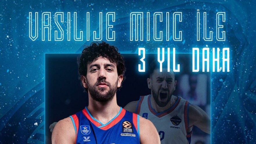Anadolu Efes Vasilije Micic ile 3 yıllık sözleşme imzaladı