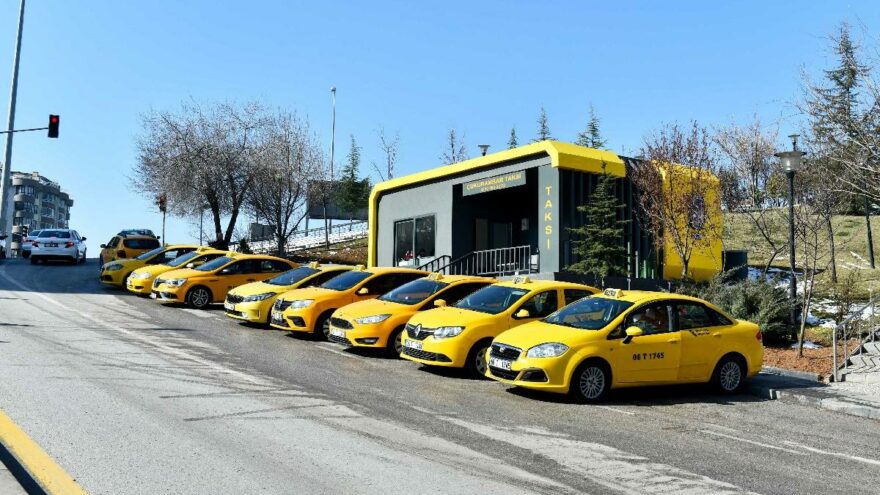 Ankara’da yeni model taksi durakları için ihale tarihi belli oldu
