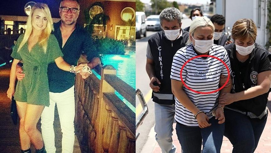 Kocasını öldüren kadının tişörtlü mesajı