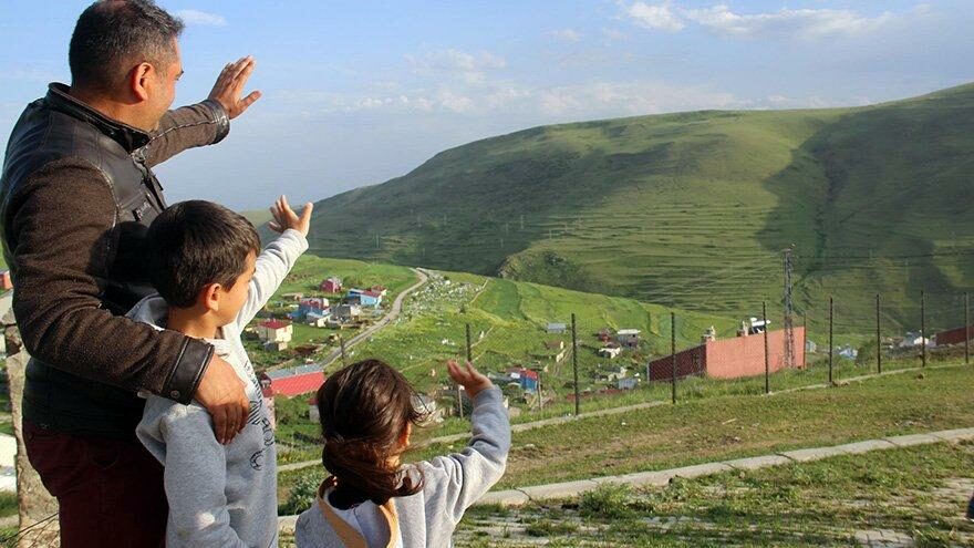 Dağın eteğinde doğa mucizesi: Atatürk silüeti görülmeye başlandı