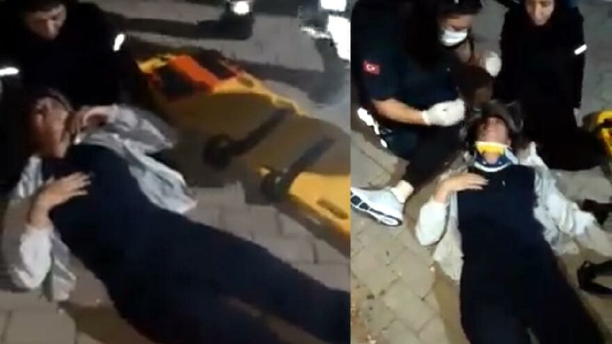 Pikniğe giden baba ve kızı hayatının şokunu yaşadı