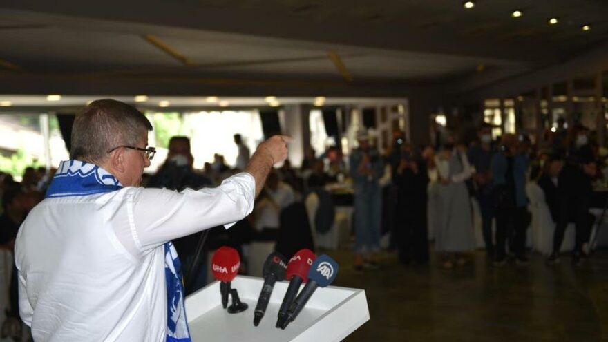 Davutoğlu Erzurum’da konuştu: SBK, Türkiye üzerinde Demokles’in kılıcı gibi kullanılacak!