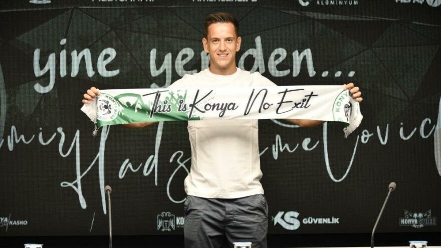 Hadziahmetovic’ten Konyaspor’a 2 yıllık imza daha