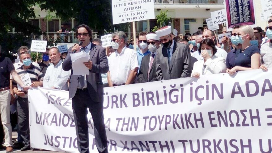 Batı Trakya’daki Türkler ayrımcılığa karşı yürüdü