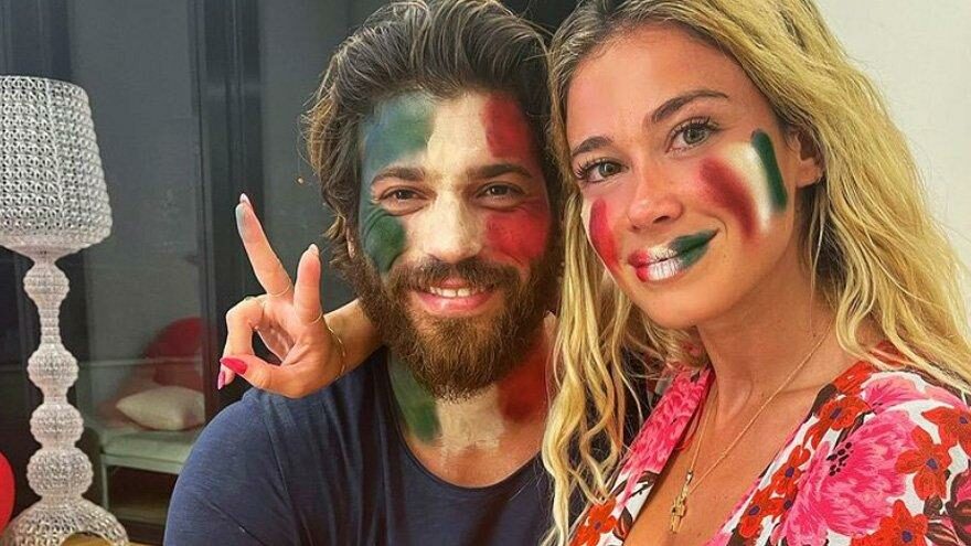 Can Yaman’dan İtalya’ya destek
