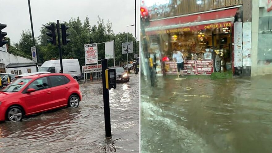 Londra’yı 90 dakikada sel aldı… Uzmanlar uyardı: Sebebi ‘süper bodrumlar’