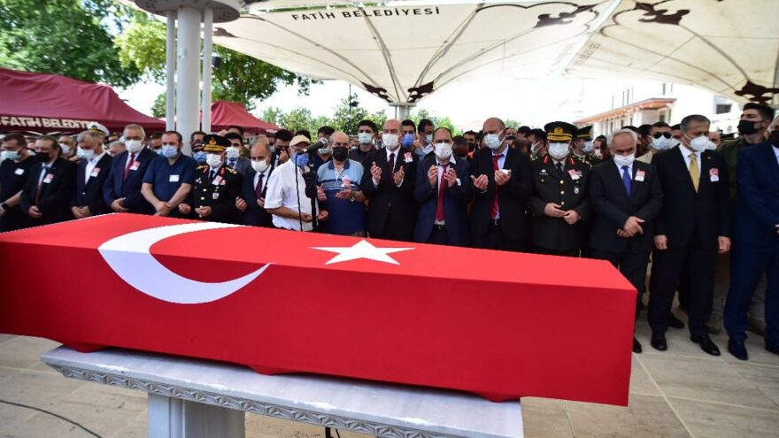 Meslektaşının şehit ettiği Emniyet Müdürü Hasan Cevher’e veda