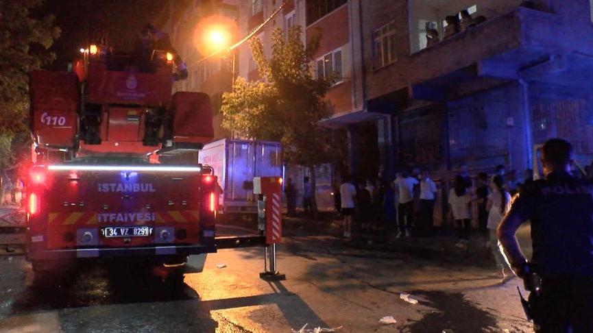 Bağcılar’da korkutan yangın