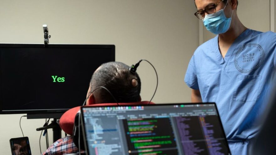 Felç hastasına 18 yıl sonra mucize gibi yöntem: Beynine yerleştirilen elektrotlarla yeniden konuştu