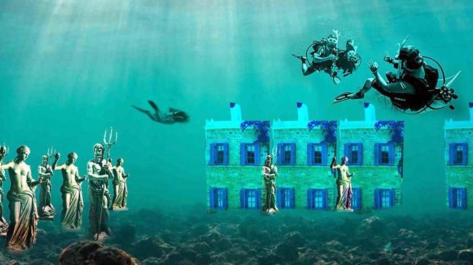 Bodrum su altında