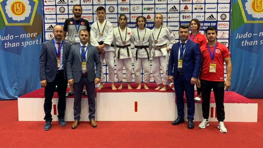 Ümitler Avrupa Judo Kupası’nın ilk gününde millilerden 4 madalya