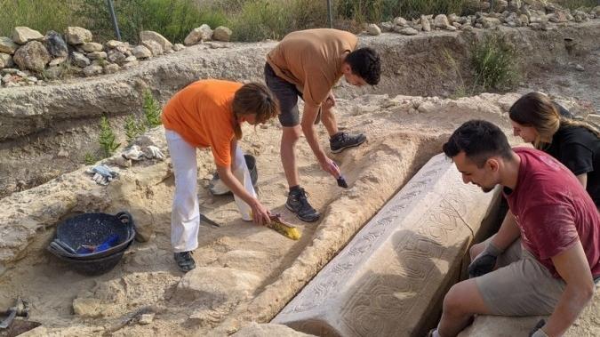 Güney İspanya’da 1500 yıllık lahit bulundu