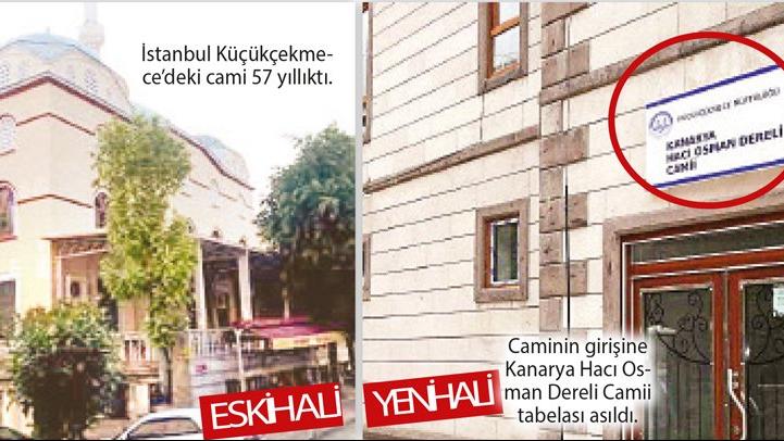 Mareşal Çakmak’ı camiden sildiler