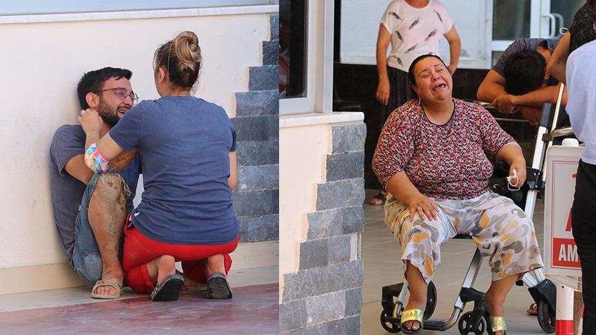 Kurban keserken kalp krizi geçirip öldü