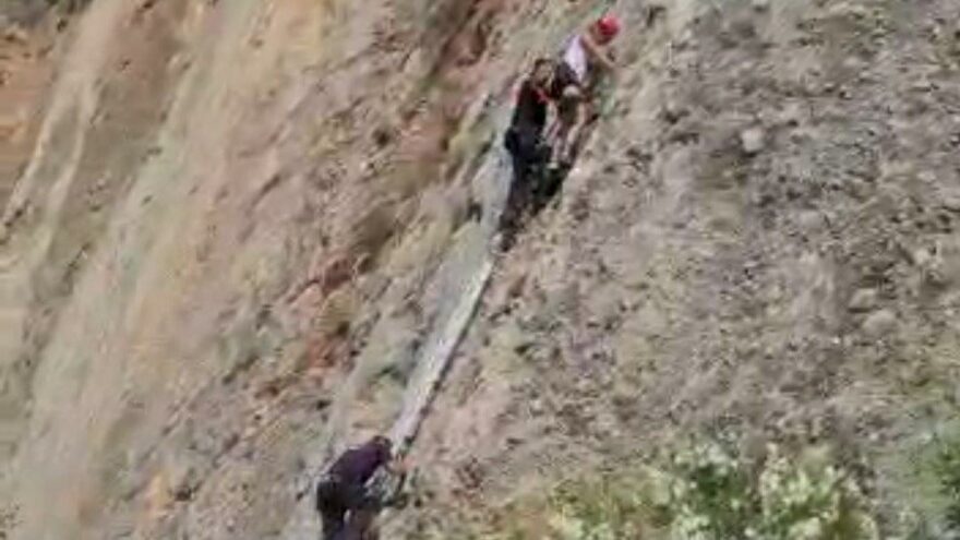 Milli sporcu dağda mahsur kaldı
