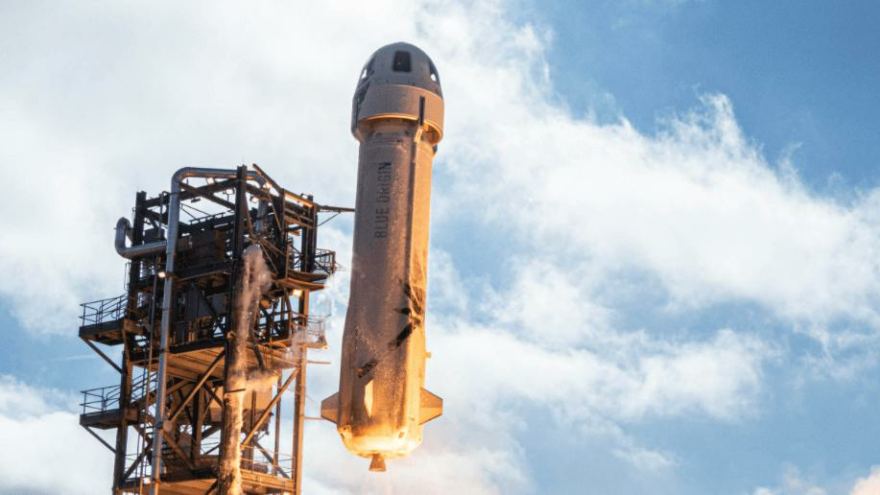 Jeff Bezos’un roketinin tartışma yaratan görüntüsünün nasıl ortaya çıktığı belli oldu
