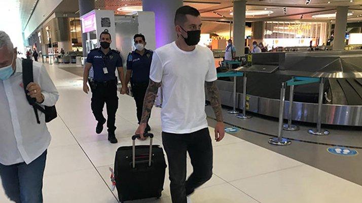 Galatasaray’ın yeni transferi Cicaldau İstanbul’a geldi