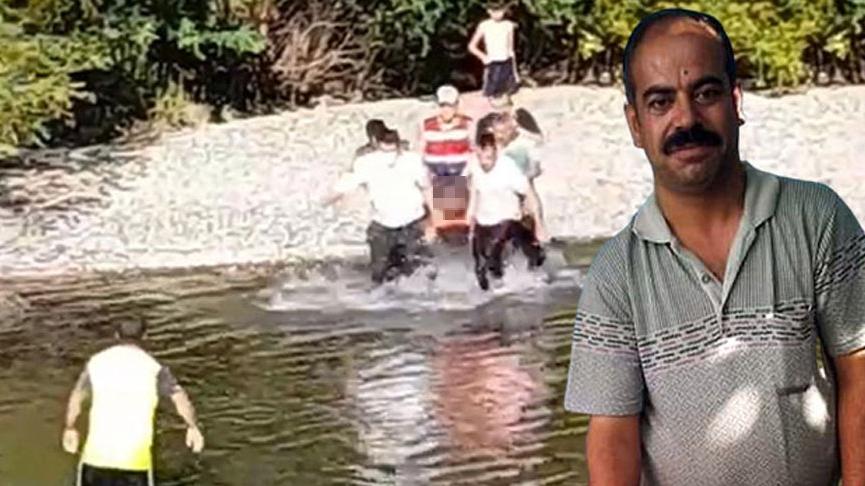 Akrabası ve 3 çocuğunu kurtardı, kendisi boğuldu