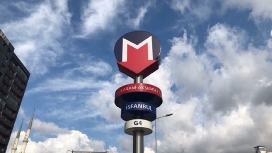 Metro seferleri geçici olarak durduruldu