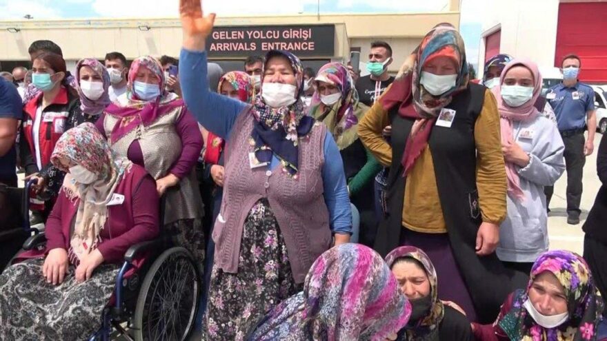 Yakınları Samsunlu şehidi böyle karşıladı