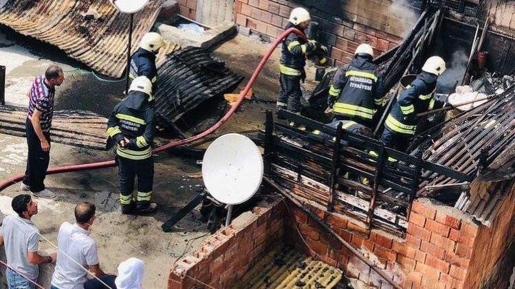 Sigara yangına neden oldu, facia önlendi