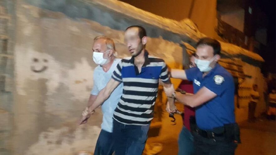 Ailesini rehin aldı, ifadesinin ardından serbest kaldı