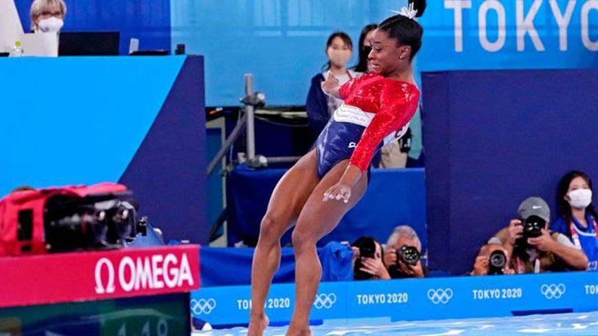ABD’de büyük şok! Simon Biles çekildi… | Tokyo 2020