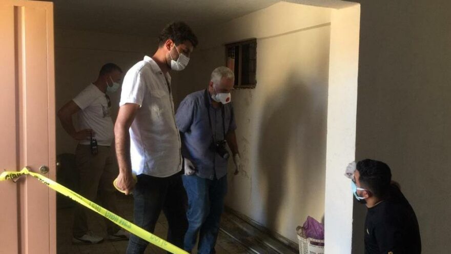 Havalandırma boşluğunda dehşete düşüren olay