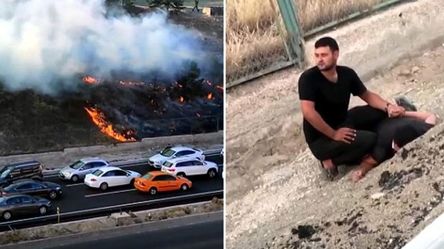 Kışlada yangın çıkaran kişi tutuklandı