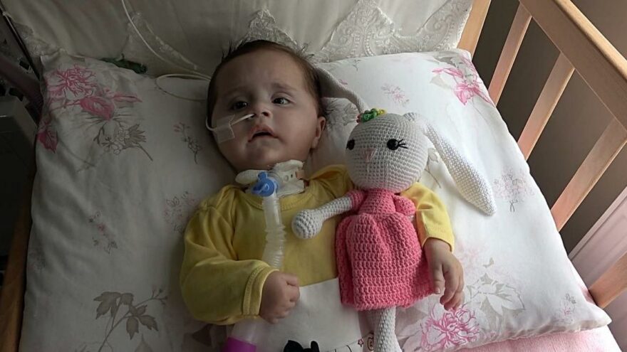 SMA hastası Zeynep’in nefes alması için para toplanan kumbarayı çaldılar