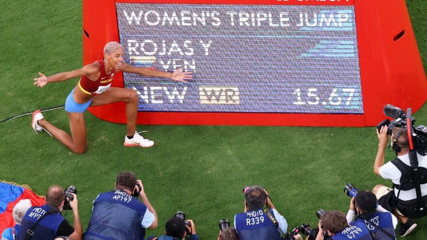 Yulimar Rojas uzun atlamada dünya rekoru kırdı | 2020 Tokyo Olimpiyatları