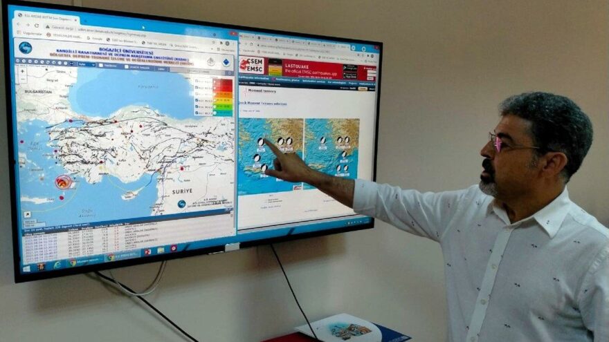 Datça’da deprem fırtınası