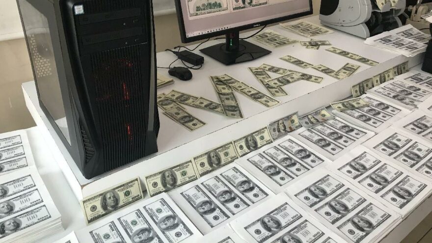 5 milyon 650 bin sahte dolar ele geçirildi