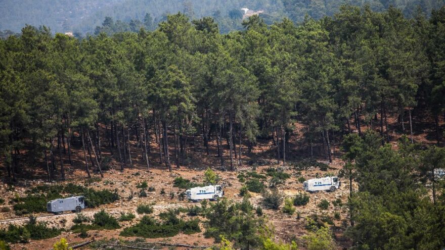 Manavgat’taki felaket uydudan böyle görünüyor