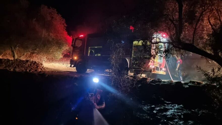 Bu kez mahalleli yangına geçit vermedi