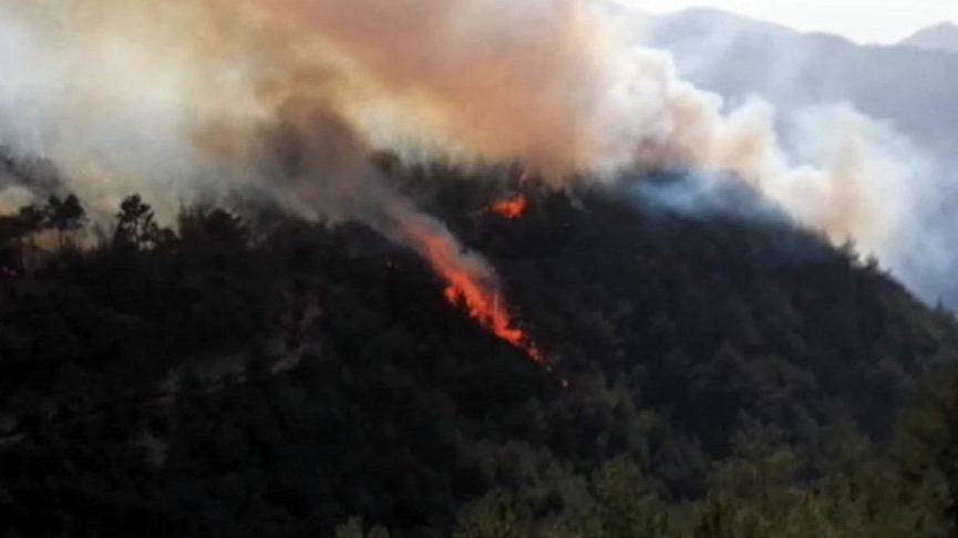 Karabük’teki yangın kısmen kontrol altına alındı