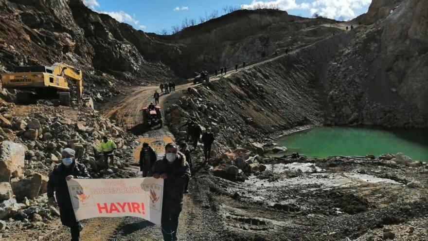 Saha ve kapasite artışına gitmek isteyen maden şirketine Danıştay ‘dur’ dedi