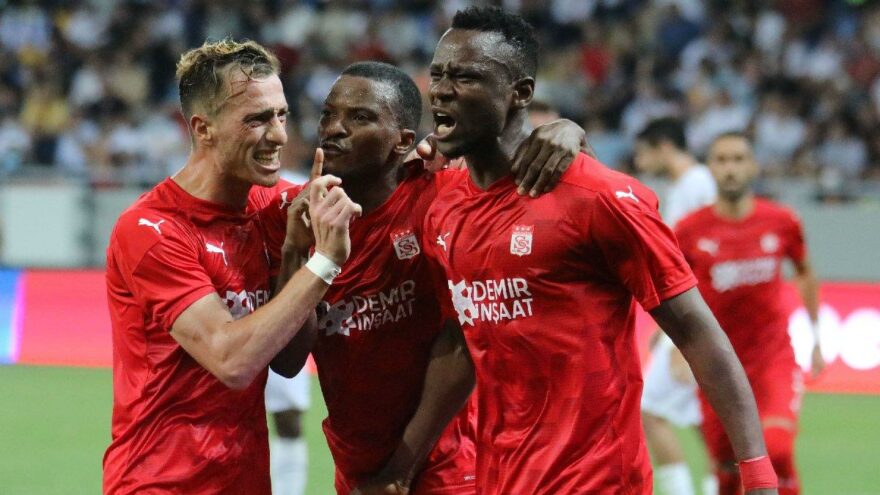 Sivasspor, Avrupa’da doludizgin