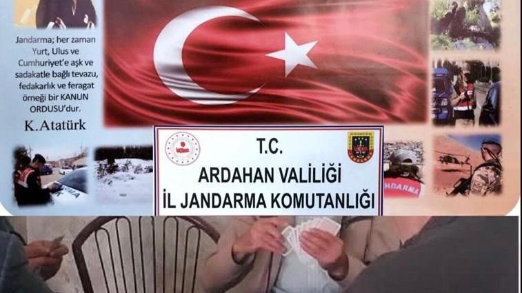 Jandarmadan 2500 rakımlı yaylada kumar baskını
