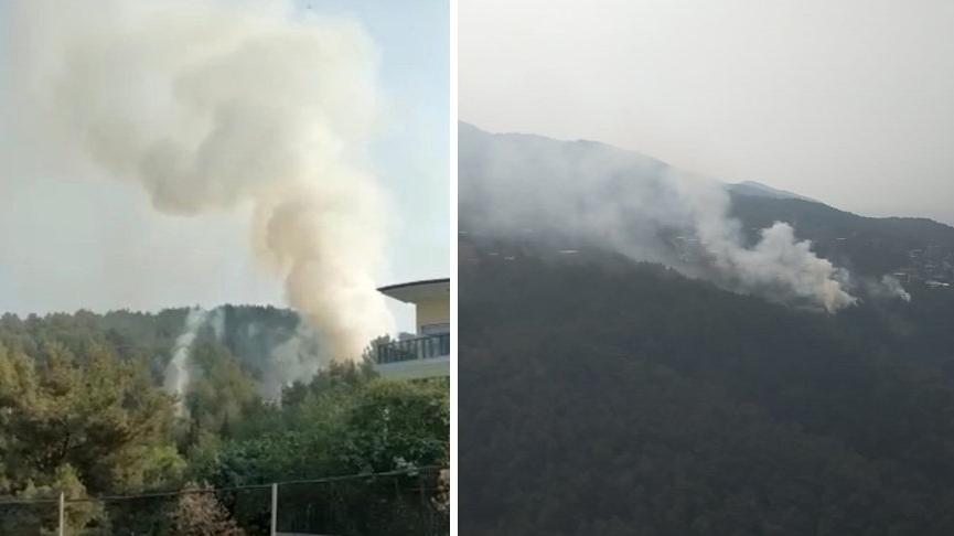 Hatay’da orman yangını çıktı