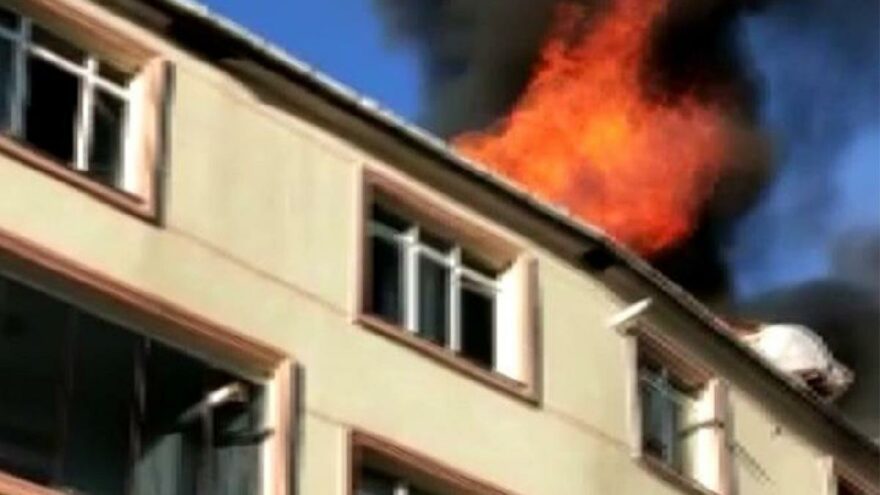 İstanbul’da korkutan yangın