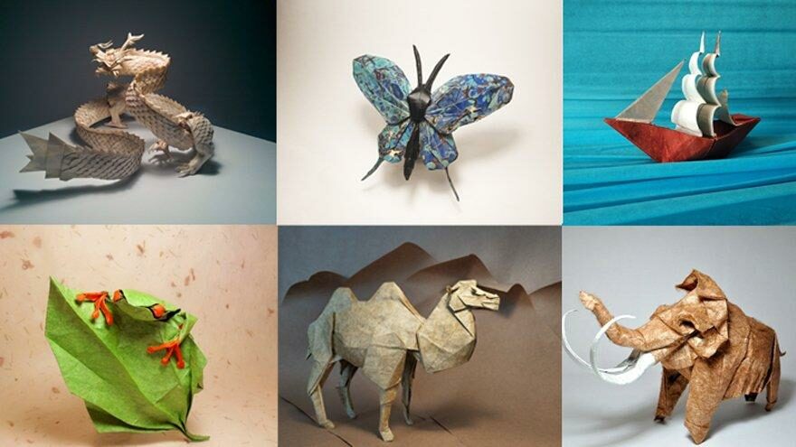 Kağıda hayat veren sanat Origami