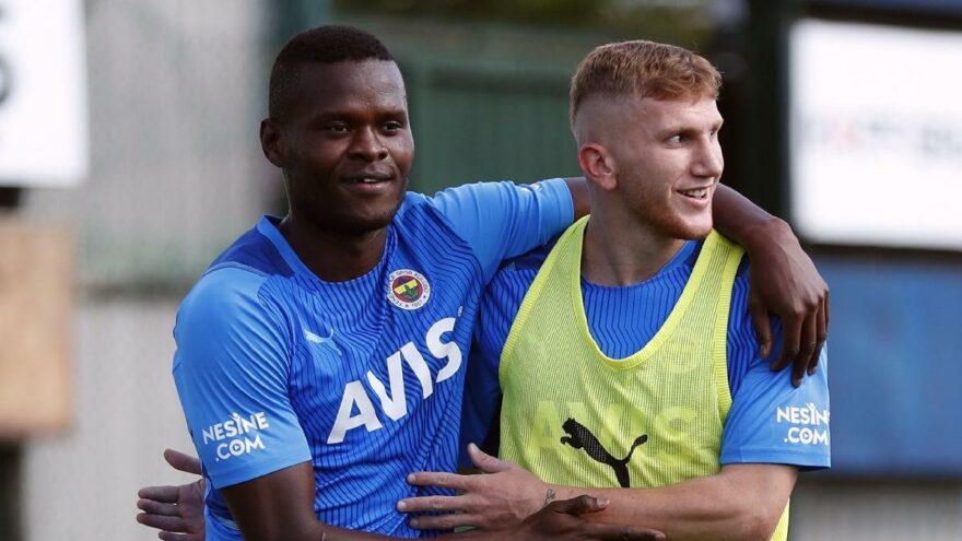 Fenerbahçe’nin yeni transferi Burak Kapacak antrenmanda