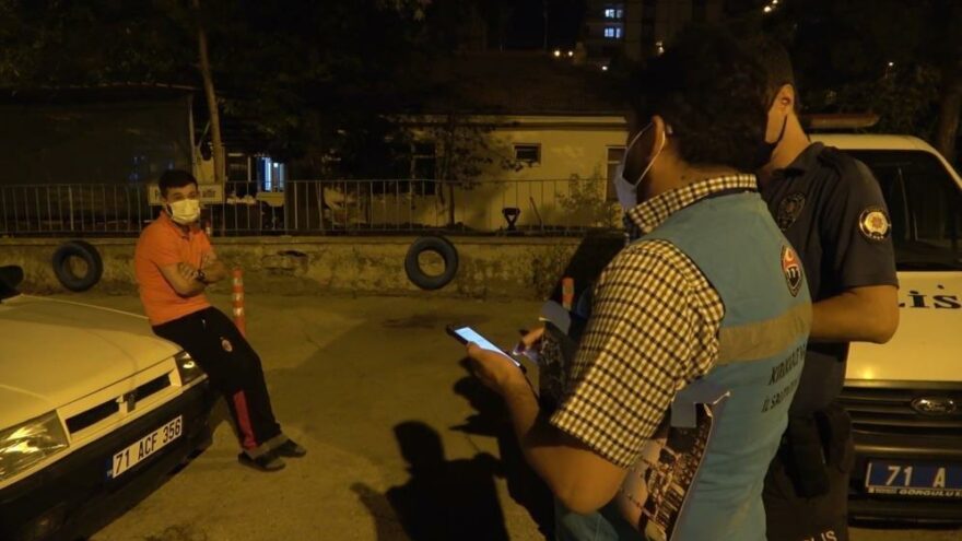 Polisin şüpheli gördüğü genç sürücü, corona temaslısı çıktı