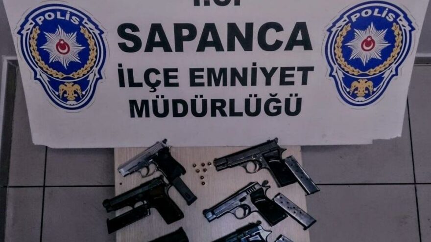 Düğünde havaya ateş açan 5 maganda gözaltına alındı